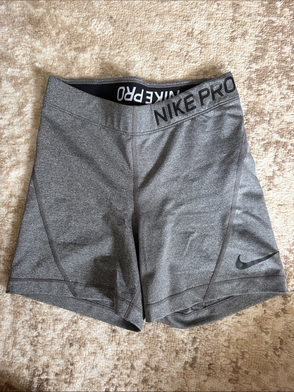 Nike Pro Women's Gray Performance Shorts